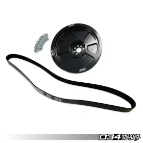 034-145-z045 034motorsport 034 3.0 Tfsi Supercharger 179mm Crank Pulley Upgrade B8/b8.5 Audi S4/s5/q5/sq5