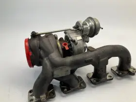 1903060159e20 20023 19 20 21 22 23 19-23 Maserati Levante 3.8l Left Turbocharger Supercharger With Exhaust Manifold P