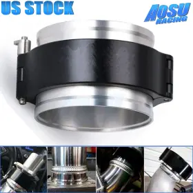 Kg03-325-bk-t Aosuracing Quick Release Hd V-band Clamp 3.25ftft For Air Intake Intercooler Pipe Aluminum