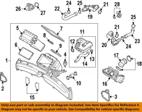 079129717k Audi Oem 13-18 A8 Quattro Cooling Intercooler-air Guide Gasket
