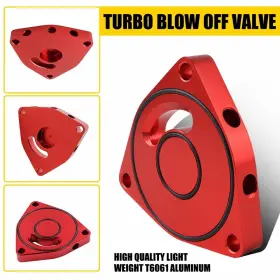 Pqfdp-civic-15-21 Auxito Turbo Blow Off Valve Plate Spacer T6061 Fits For 2015-2021 Honda Civic Vortex