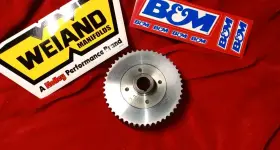10-rib B&m 142 144 174 177 Weiand Blower / Supercharger 48 Tooth 2 Inch 8mm Cog Pulley