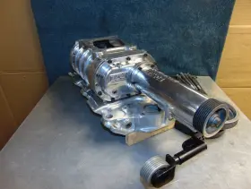 8900504 B&m Supercharger 144 Small Block Chevy Forced Induction Blower Low Pro