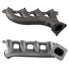 Bfo Bk18ph Pair Turbo Exhaust Manifold For Gmc Sierra / Chevy Silverado 4.8 5.3 6.0l
