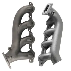E2rskp Bfo Pair Turbo Exhaust Manifold For Gmc Sierra / Chevy Silverado 4.8 5.3 6.0l