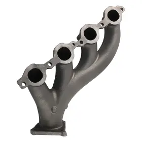 J85rba Bfo 1x Cast Iron Exhaust Manifold Turbo For Gmc Sierra Ls 99-13 4.8l 5.3l 6.0l 6.2l