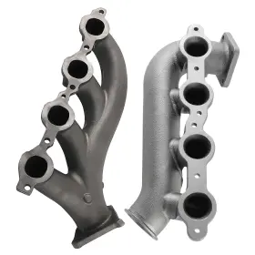 Jsc8z7 Bfo Pair Turbo Exhaust Manifold For Gmc Sierra Chevy Silverado 4.8 5.3 6.0l