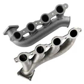 K2msaz Bfo Exhaust Turbo Manifold Cast Iron For Gmc Sierra Chevy Silverado 4.8/5.3/5.7l