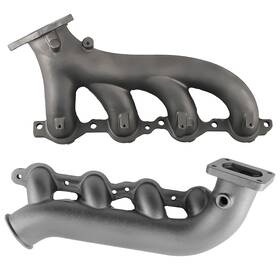 Bfo O3pv2i 2 Set Cast Iron Turbo Exhaust Manifold Lh Rh For Chevy Silverado 4.8 6.0 V8