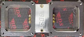671-871 Blower Drive Service Bds Ca-9027 Dual 4500 Billet Carb. Adapter Kit - Pol