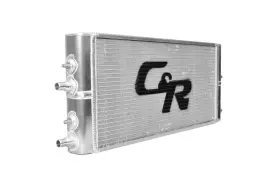 56-00025 C&r Racing Heat Exchanger Single Pass Aluminum Natural Chevy Each