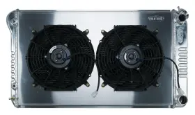 Gma546ak Cold Case Radiators For 68-72 A-body Ls Swap Aluminum Radiator And Dual 12 Inch