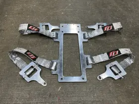 141200 Dj Blower Restraints Silver Strap And Brackets 6-71 8-71 Up To 14-71