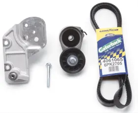 Edl-1597 Edelbrock 15028 Tensioner Upgrade Kit Aluminum Natural Fits Each