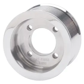 15853 Edelbrock E-force Polished 3.00 Inch 10 Rib Supercharger Pulley