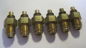 7007 Enderle 6pc New Brass Nozzle Jets .052 Dragster Drag Boat #7007