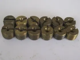 7009 Enderle 12pc Bundle Brass Bypass Jets .050 - .100 Dragster Drag Boat #7009