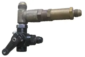 85110.8 Enderle 3-way Shut Off Valve 6an With Hi-speed Main Blower Hemi Drag Boat Dragster