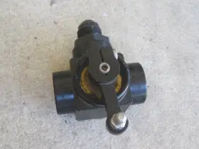 85310 Enderle 3-way Shut Off Valve Billet 10an Blower Dragster Funny Car