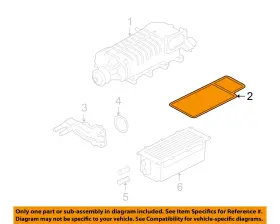7r3z9h486aa Ford Oem 07-14 Mustang Supercharger Components-supercharger Seal