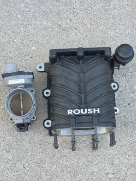 Ford R07050088-13aa Oem Roush Supercharger Body For 2005-2010 Mustang Gt 4.6l