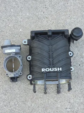 R07050088-13aa Ford Oem Roush Supercharger Body For 2005-2010 Mustang Gt 4.6l R07050088-13aa Ford Oem Roush Supercharger Body For 2005-2010 Mustang Gt 4.6l