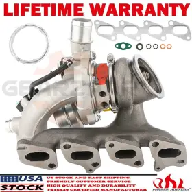 781504-0001 Gearzaar Turbocharger Turbo For 2011-2015 Chevrolet Cruze Ltz Sedan 4-door 1.4l Vjaopyscd