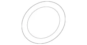 12638677 Gm Genuine 2014-2023 Cadillac Ats Cts Turbocharger Exhaust Pipe Gasket