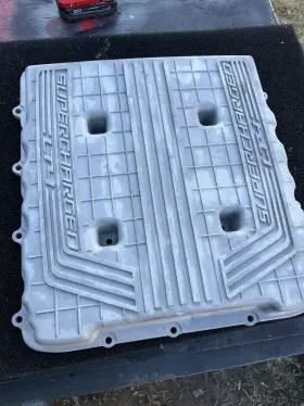 160226007 Gm 12642922 Chevrolet Corvette C7 Z06 Lt4 Supercharger Intercooler Cover Lid For 2015 2016