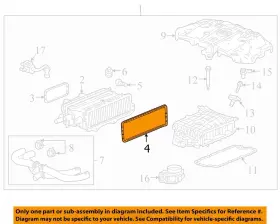 12652026 Gm Oem 16-24 Ct5 Ct6 Cooling Intercooler-intercooler Gasket