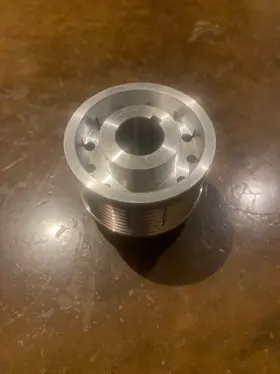 240p788r8gp Gripp 2.40 Inch 8 Rib Supercharger Pulley Vortech 20mm Powerdyne Weiand 142 144 B&m