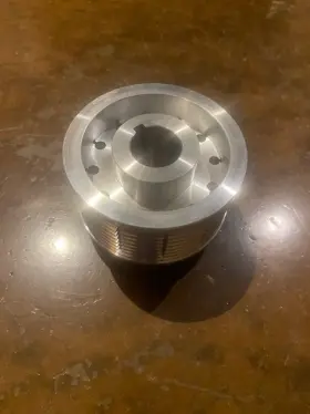 270p788r8gp Gripp 2.70 Inch 8 Rib Supercharger Pulley Vortech 20mm Powerdyne Weiand 142 144 B&m