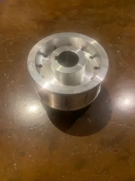 290p788r8gp Gripp 2.90 Inch 8 Rib Supercharger Pulley Vortech 20mm Powerdyne Weiand 142 144 B&m