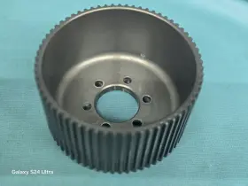8gt-65 Gt 8mm 65 Tooth Blower Pulley Supercharger Anodized 3-1/2 Inch Weiand Mooneyham