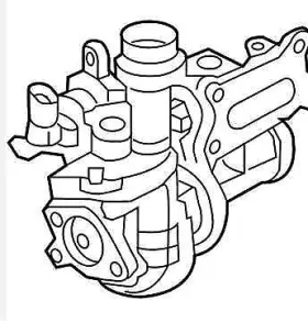144115ca0a Infiniti 2016-2022 Q50 Passenger Right Turbo Super Charger Oem