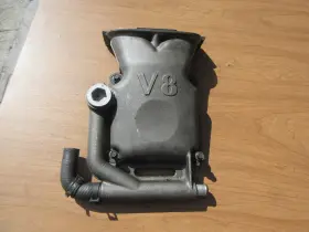 98jv-6k686 Jaguar 98-09 X308 Xjr Xkr V8 4.2/4.0 Supercharger Top Hat Outlet Air Intake Oem