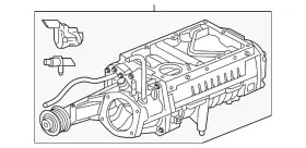 Aj813910 Jaguar Genuine Supercharger