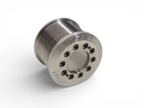 L220146109ss Lingenfelter 2009-2013 Chevy Corvette C6 Zr1 Ls9 10 Bolt 2.6 Inch Supercharger Pulley Lingenfelte