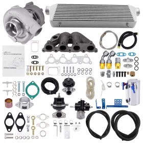 6kl4v2 Maxpeedingrods 400bhp T3/t4 Turbo Manifold Kit For Honda Civic Crx Del Sol D Series D15 D16