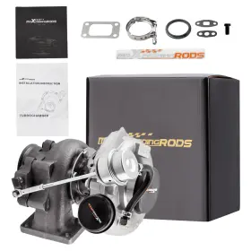 I8ge92 Maxpeedingrods Billet T3 Turbo Turbocharger For Bmw 325i 325ci 2.5l V-band Internal Wastegate