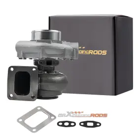 Qhkf6d Maxpeedingrods T76 Turbo Charger Universal Turbocharger T4 .96 / 0.8 A/r 500hp For V6 V8 Cars