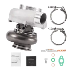 Gt3071 Maxpeedingrods Xvch67 Billet Turbo Dual Ceramic Ball Bearing Anti Surge Universal Turbocharger