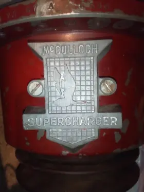 Vs-57 Mcculloch A6546 Supercharger With Idler Arm And Dual Pulley