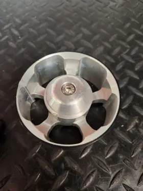 Mip-100d Metco 100mm Billet Bearing Idler Pulley Cobra Lightning