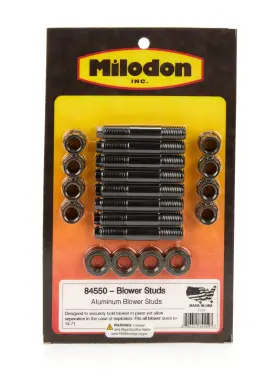 84550 Milodon - Aluminum Blower Studs