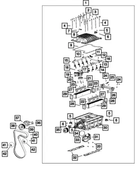 68373304ai Mopar Genuine Supercharger