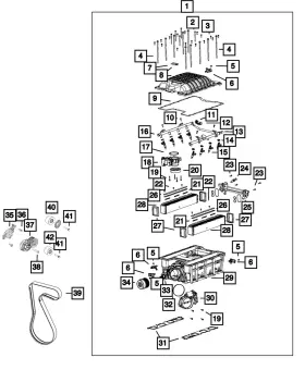 68598697ab Mopar Genuine Supercharger