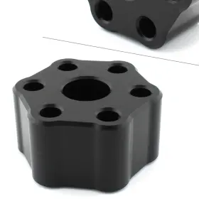 Motorshop168 550747402549 Black Solid Supercharger Coupler Isolator For Jaguar Land Rover 3.0l 2013-17