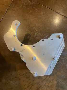 9505v643v Powerdyne 1995 2005 Chevy S10 Gmc Jimmy V6 4.3l Vortech Pattern Supercharger Bracket