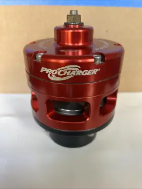 3fass-004 Procharger Race Open Valve Aluminum Flange Big Red Pro Like New
